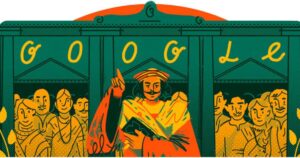 Google Celebrates the 246th birth anniversary of Raja Ram Mohan Roy with a Doodle