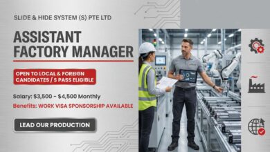 Assistant Factory Manager (Open to S Pass)