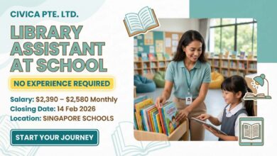 Library Assistant at School (no experience required)