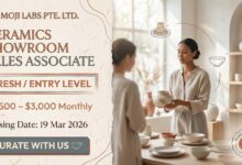 Ceramics Showroom Sales Associate